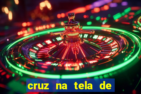 cruz na tela de cruz das